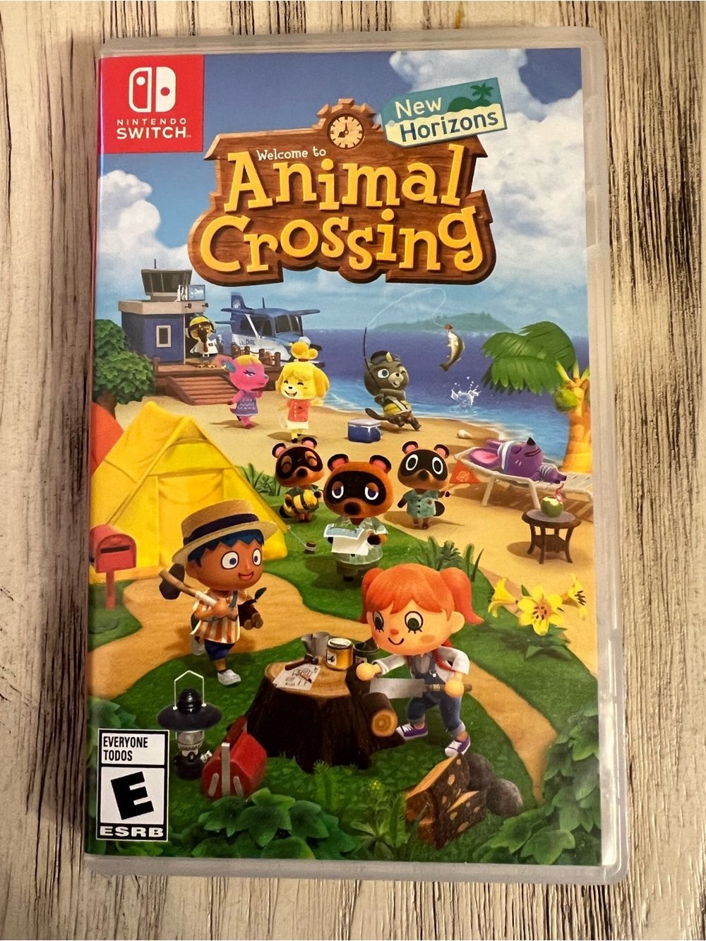 Nintendo Switch Animal Crossing New Horizons Complete w/ Case Authentic